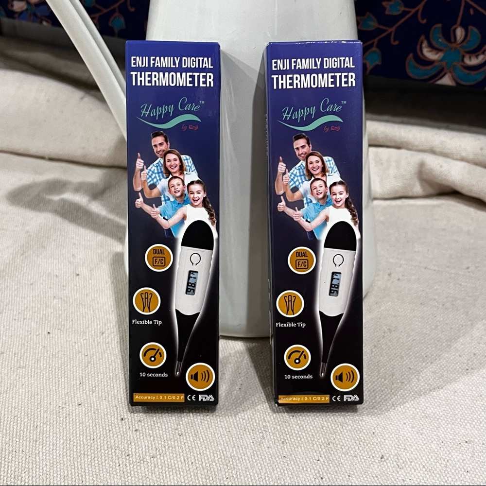 NIB Happy Care Enji Digital Thermometer (x2)